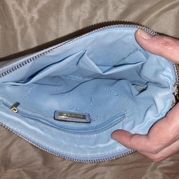 3AM Forever Denim Parrot Crossbody Purse - Picture 3 of 3